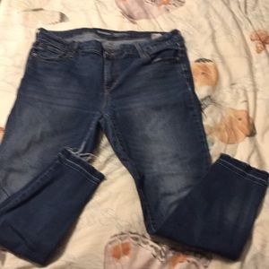 Old navy size 14 rockstar jeans